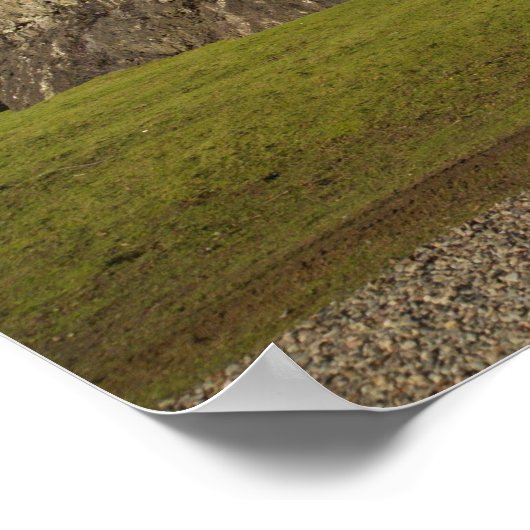 Dunstaffnage Castle, Argyll en Bute, Schotland Poster (Hoek)