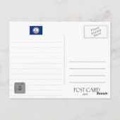 DUNSTIG BRIEFKAART VAN HET SCHOONLICHT (Achterkant)