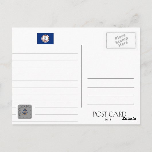 DUNSTIG BRIEFKAART VAN HET SCHOONLICHT (Achterkant)