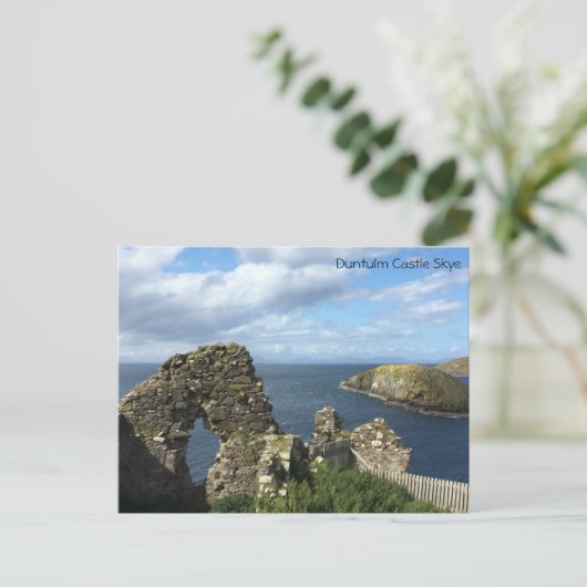 Duntulm Castle Skye Briefkaart (Staand voorkant)