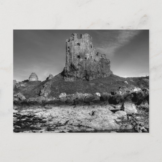 Dunure Castle aan de ruige kust van Ayrshire Briefkaart (Voorkant)