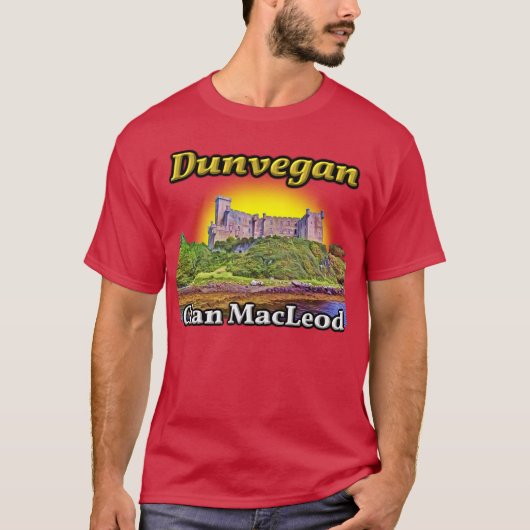 Dunvegan Castle Clan MacLeod T-shirt (Voorkant)