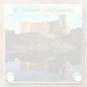 Dunvegan Castle - MacLeod Clan Glazen Onderzetter (Achterkant)