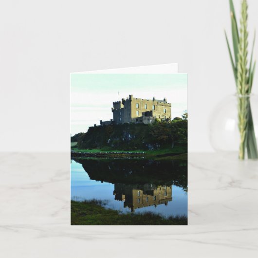 Dunvegan Castle op Skye Kaart (Voorkant)