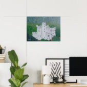 DUNVEGAN CASTLE POSTER (Thuiskantoor)