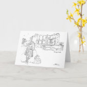 Dunvegan Castle, Schotland Kaart (Gele Bloem)