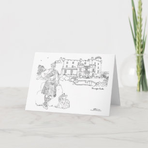 Dunvegan Castle, Schotland Kaart