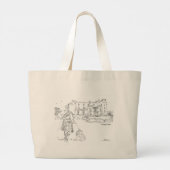 Dunvegan Castle, Schotland Tote Tas (Achterkant)