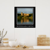 Dunvegan Castle Scotland Poster Art (Keuken)
