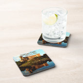 Dunvegan Castle - Scottish MacLeod Clan Drankjes Onderzetter (Rechterzijde)