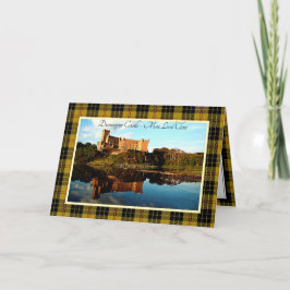 Dunvegan Kasteel MacLeod Clan Vouwkaart Kaart