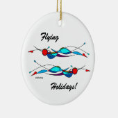 Duo Fly-zwemmers Ornament (Rechts)