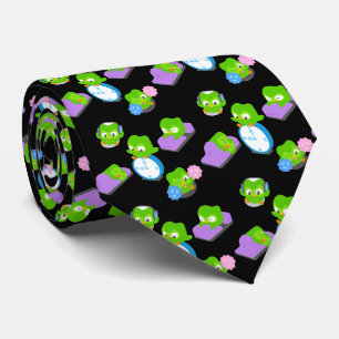 Duo Pattern Crew Soksen Stropdas
