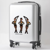Duo-Pose Dancer Paradise #1  Sticker (Koffer)