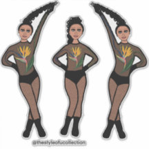 Duo-Pose Dancer Paradise #2 Sticker