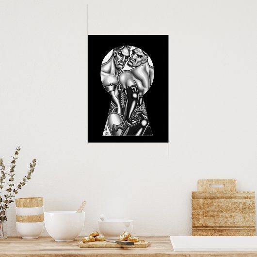 Duo/Toetsengat Poster (Keuken)