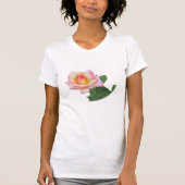 Duo-tone roze Rose T-shirt (Voorkant)