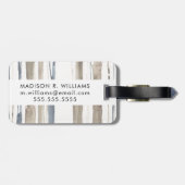 Duo Tone Trees II Bagagelabel (Achterkant horizontaal)