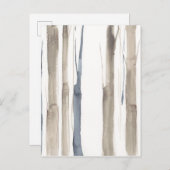 Duo Tone Trees II Briefkaart (Voorkant / Achterkant)