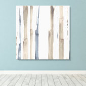 Duo Tone Trees II Canvas Afdruk (Insitu (Houten vloer))