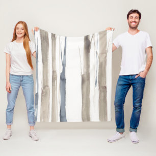 Duo Tone Trees II Fleece Deken