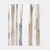 Duo Tone Trees II Fleece Deken (Voorkant)