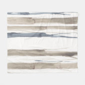 Duo Tone Trees II Fleece Deken (Voorkant (Horizontaal))