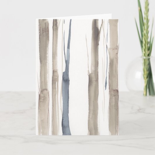 Duo Tone Trees II Kaart (Voorkant)