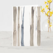 Duo Tone Trees II Kaart (Gele Bloem)