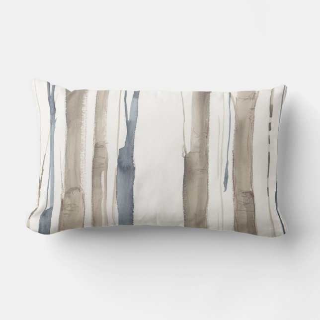 Duo Tone Trees II Kussen (Voorkant)