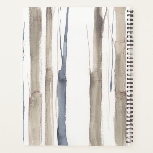 Duo Tone Trees II Planner (Achterkant)