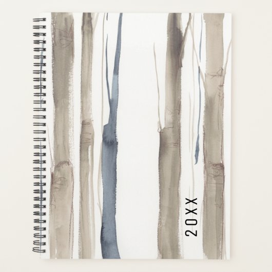 Duo Tone Trees II Planner (Voorkant)