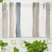 Duo Tone Trees II Theedoek (Gevouwen)