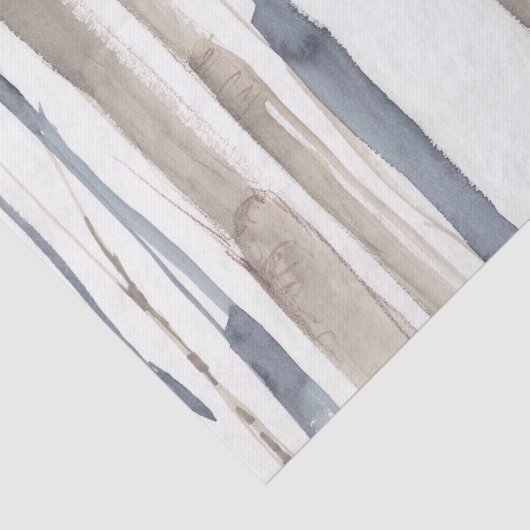 Duo Tone Trees II Tissuepapier (Detail)