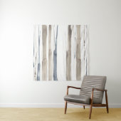 Duo Tone Trees II Wandkleed (In situ)