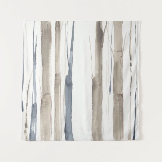 Duo Tone Trees II Wandkleed (Voorkant)