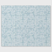 Duo-toonpasta AquaTile Pattern Cadeaupapier (Vlak)