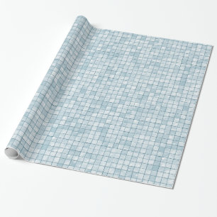 Duo-toonpasta AquaTile Pattern Cadeaupapier