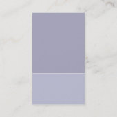 Duo Verticaal lichtstaal Blauw Visitekaartje (Achterkant)