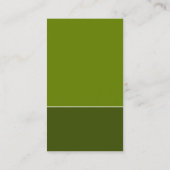 Duo Vertical May Green Visitekaartje (Achterkant)