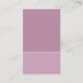 Duo - verticale schroefdraad visitekaartje (Achterkant)