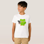 Duolingo is boos Sticker T-shirt (Voorkant volledig)