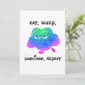 duolingo kaart (Staand voorkant)