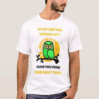 Duolingo Owl Daily Taak T-shirt
