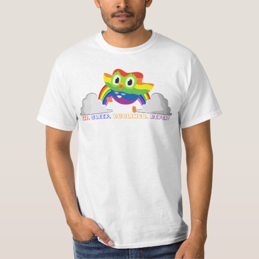 duolingo t-shirt (Voorkant)