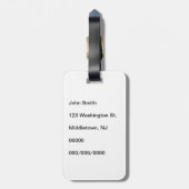 Duomo-Bagagelabel Bagagelabel (Achterkant verticaal)