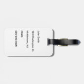 Duomo-Bagagelabel Bagagelabel (Achterkant horizontaal)