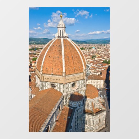 Duomo Basilica di Santa Maria del Fiore - Florence Raamsticker (Vel)