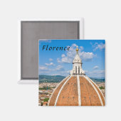 Duomo Basilica - Florence, Toscane, Italië Magneet (Voorkant / Achterkant)