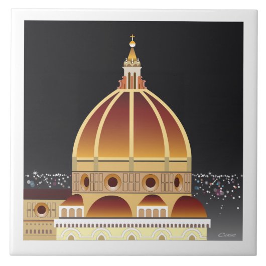 Duomo Ceramic Tile Tegeltje (Voorkant)